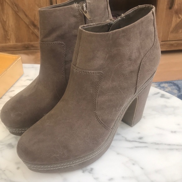 Madden Girl Shoes - Madden Girl Brown Ankle Boots